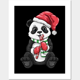 Panda Bear Kids Christmas Gift Sweet Panda Posters and Art